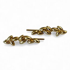 NEW Bea Bongascia 9k Gold Ear Climber Earrings